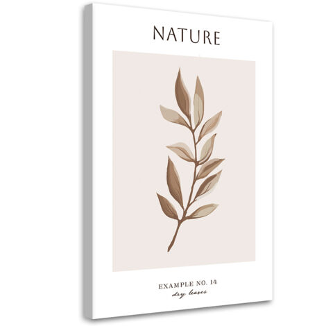 Tableau sur toile Feuilles sèches - Nature 40x60 (1/5)