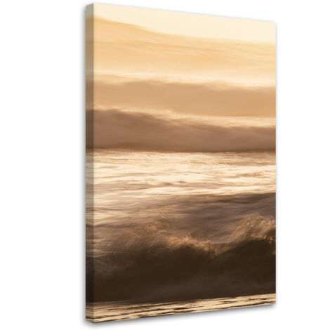 Tableau sur toile Dunes d'herbe Mer 40x60 (1/5)