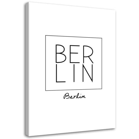 Tableau décoratif Inscription de Berlin 40x60 (1/5)