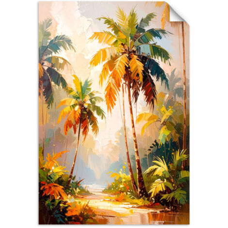 Autocollant Film Palmiers jungle tropicale forêt 40x60 (1/3)
