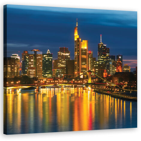 Tableau décoratif Skyline de la ville de New York 50x50 (1/5)
