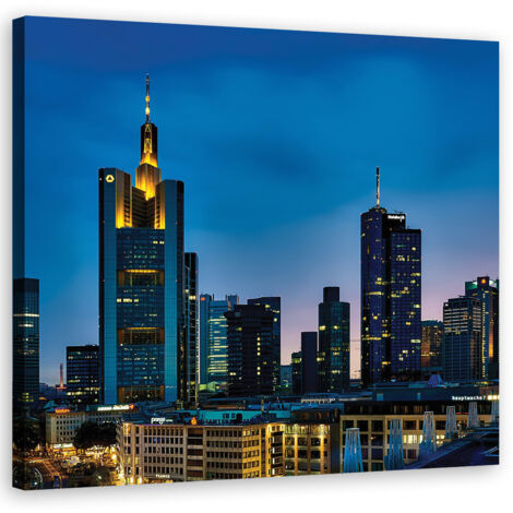 Tableau sur toile Nuit New York City 30x30 (1/5)