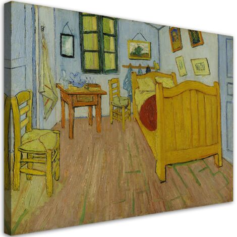 Tableau sur toile La chambre de Van Gogh à Arles 100x70 (1/5)