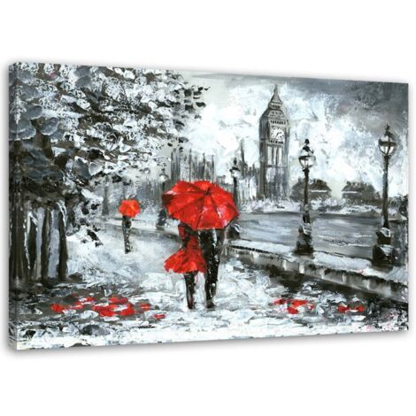 Image sur toile, Une promenade à Londres - 60x40 (1/5)