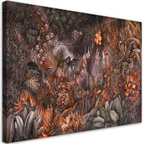 Tableau sur toile Jungle profonde 90x60 (1/5)