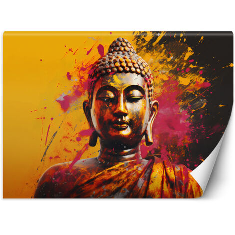 Papier peint Bouddha sur fond abstrait 400x280 (1/5)