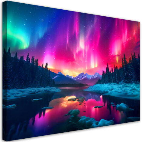 Tableau sur toile Tableau sur toile Paysage de ciel abstrait 60x40 (1/5)