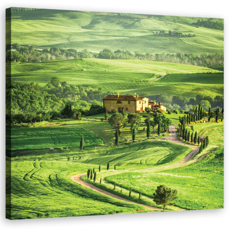 Image sur toile, Paysages - Vert - 60x60 (1/5)