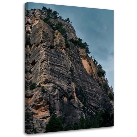 Tableau sur toile Rocher Nature 40x60 (1/5)
