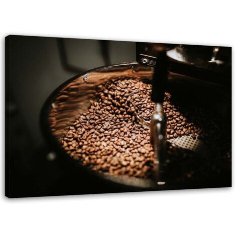 Tableau déco Café en grains cuisine 90x60 (1/5)