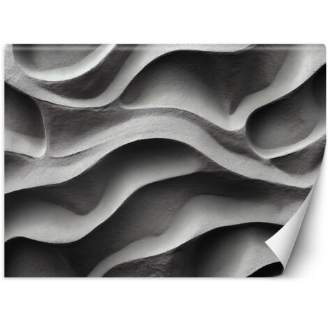 Papier peint Vagues en béton 3D 100x70 (1/5)