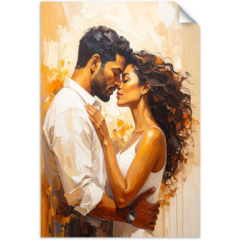 Poster autocollant Couple amoureux 40x60 (1/3)