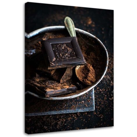 Tableau sur toile Chocolat Cacao 40x60 (1/5)