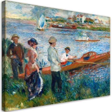 Tableau sur toile Rameurs à Chatou - Auguste Renoir 60x40 (1/5)