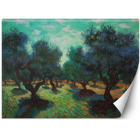 Papier peint Oliveraie - V. van Gogh 150x105 (1/5)