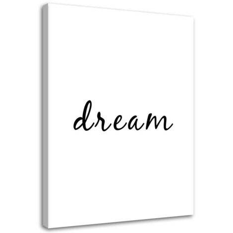 Image, typographie Rêve - 40x60 (1/5)
