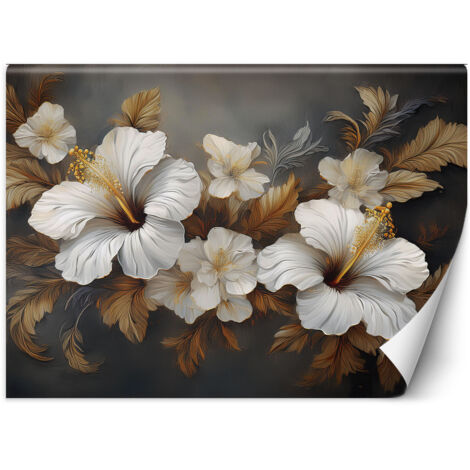 Papier peint Fleur d'hibiscus nature 300x210 (1/5)