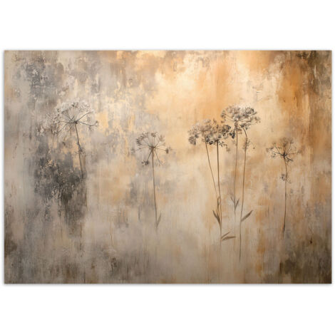 Papier peint Plantes dans la brume herbes 450x315 (1/5)
