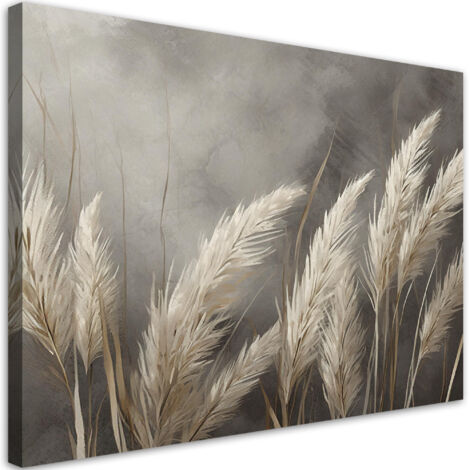 Tableau déco Herbe Nature Botanique 90x60 (1/5)