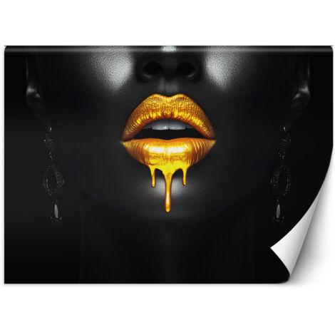 Papier peint Femme or glamour 150x105 (1/5)