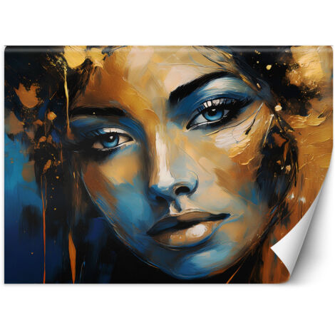 Papier peint Femme Or Abstraction 100x70 (1/5)