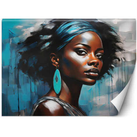 Papier peint Femme Glamour Bleu 300x210 (1/5)