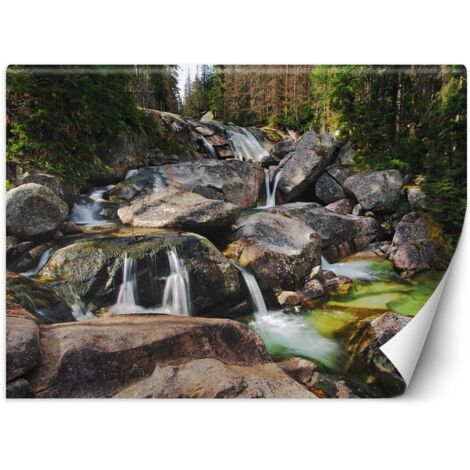 Papier peint Ruisseau de montagne Nature paysage 350x245 (1/5)