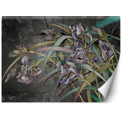 Fototapete Narzissen Blumen Betontextur 100x70 cm (1/5)