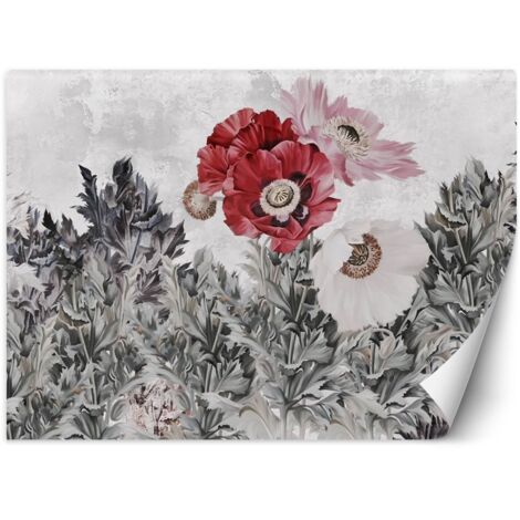 Papier peint Rouge Coquelicots dans le jardin 368x254 (1/5)