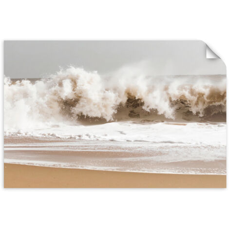 Autocollant Film Plage mer vagues agitées nature 60x40 (1/3)