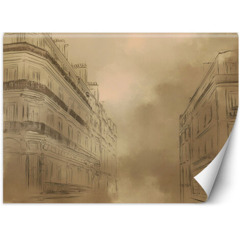Papier peint Ville Vintage Bâtiments 350x245 (1/5)