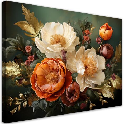 Tableau déco Fleurs Feuillage de Nature Botanica 100x70 (1/5)