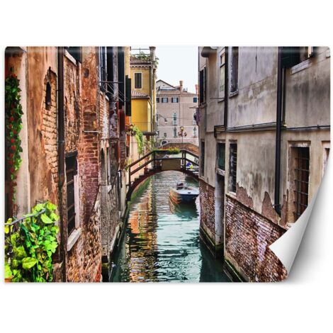 Papier peint Venise Pont et gondole 300x210 (1/5)