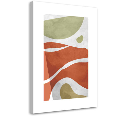 Tableau sur toile Formes abstraites boho 70x100 (1/5)