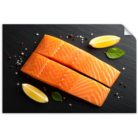 Autocollant Film Saumon poisson nature 45x30 (1/3)
