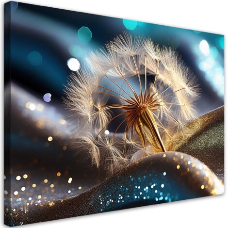 Tableau déco Blowfish Abstraction Plantes 100x70 (1/5)