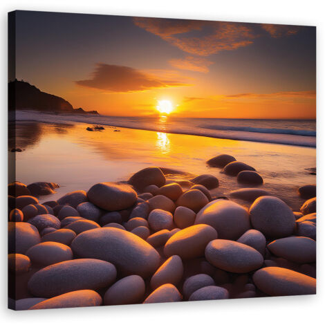 Tableau déco Paysage de coucher de soleil 30x30 (1/5)
