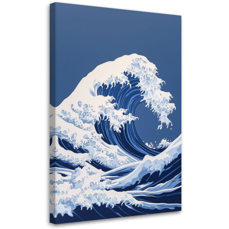 Tableau déco La Grande Vague de Kanagawa 60x90 (1/5)