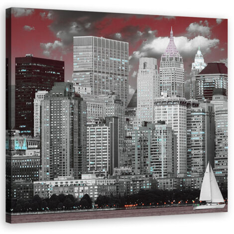 Tableau sur toile Architecture de la ville de New York 30x30 (1/5)