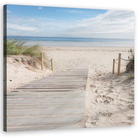 Tableau, Paysage de Sable Marin - 40x40 (1/5)