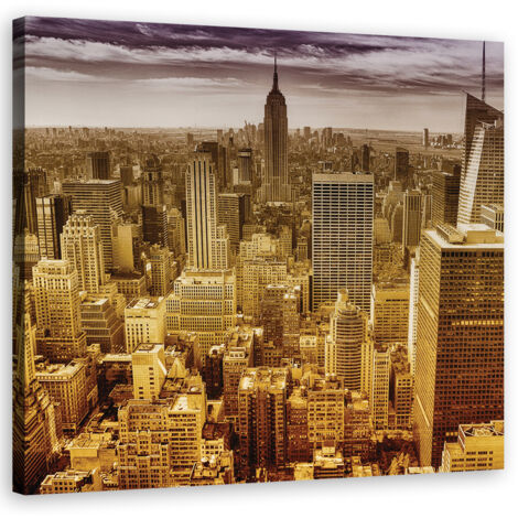 Tableau déco Panorama New York 60x60 (1/5)