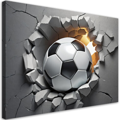 Tableau déco Football 3D 60x40 (1/5)
