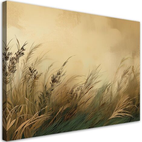 Tableau déco Herbe de prairie Nature 60x40 (1/5)