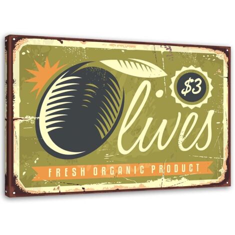 Tableau déco Panneau mural Retro Poster 60x40 (1/5)