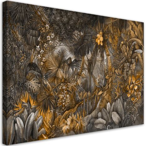 Tableau sur toile Jungle profonde 90x60 (1/5)