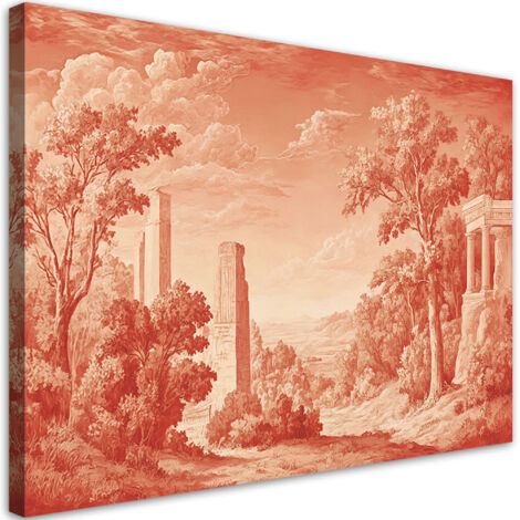 Tableau déco Paysage Architecture Nature 100x70 (1/5)