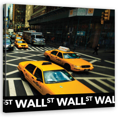 Tableau déco Taxi New York City 50x50 (1/5)