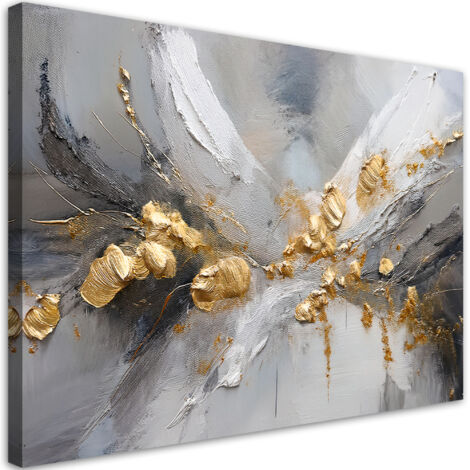 Tableau déco Abstraction or glamour 60x40 (1/5)