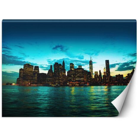 Papier peint Manhattan au coucher du soleil 200x140 (1/5)