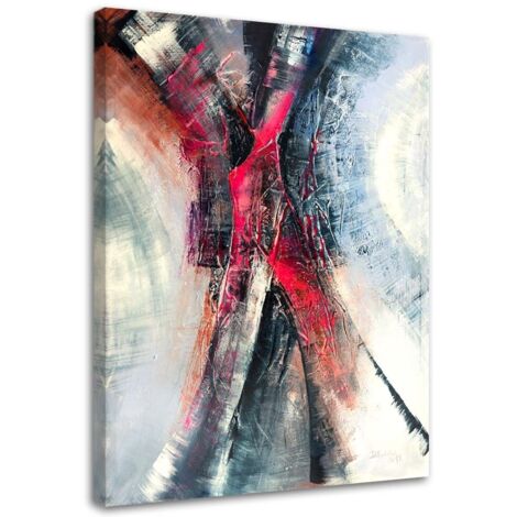 Tableau sur toile, Coucher de soleil sur la ville - 40x60 (1/5)